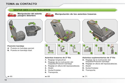 2010-2011 Peugeot 308 Manuel du propriétaire | Espagnol