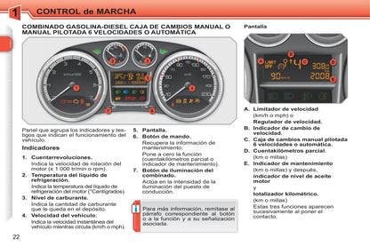 2010-2011 Peugeot 308 Manuel du propriétaire | Espagnol