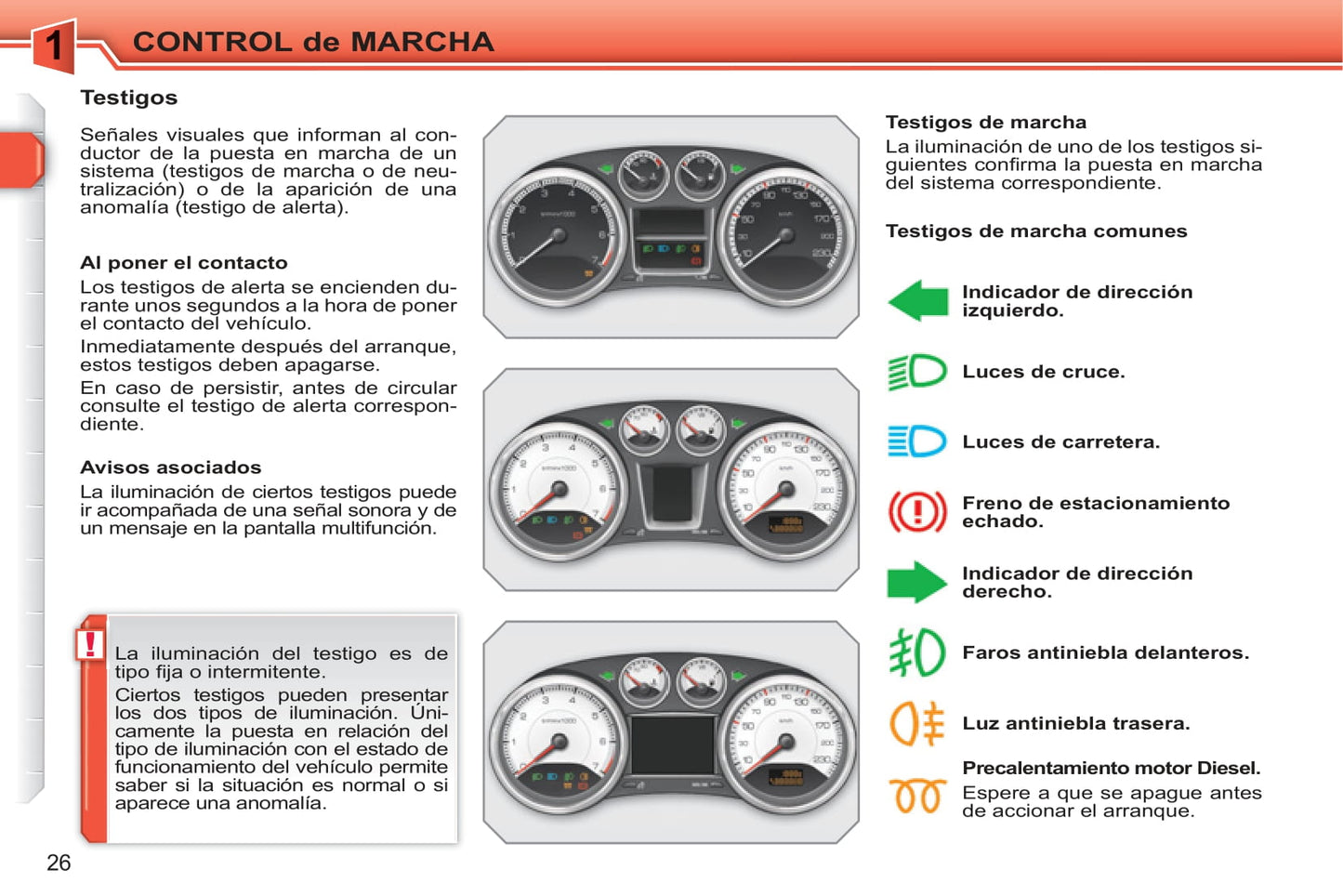 2010-2011 Peugeot 308 Manuel du propriétaire | Espagnol