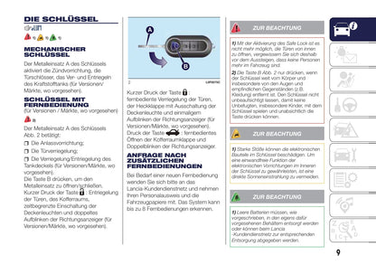 2017-2018 Lanica Ypsilon Gebruikershandleiding | Duits