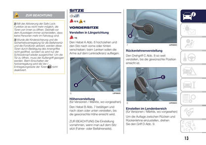 2017-2018 Lanica Ypsilon Gebruikershandleiding | Duits