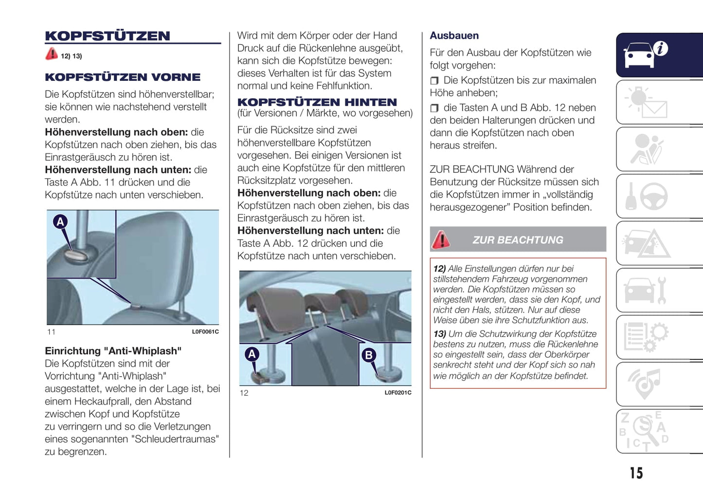 2017-2018 Lanica Ypsilon Gebruikershandleiding | Duits