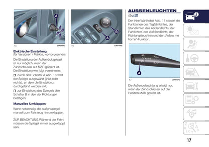 2017-2018 Lanica Ypsilon Gebruikershandleiding | Duits