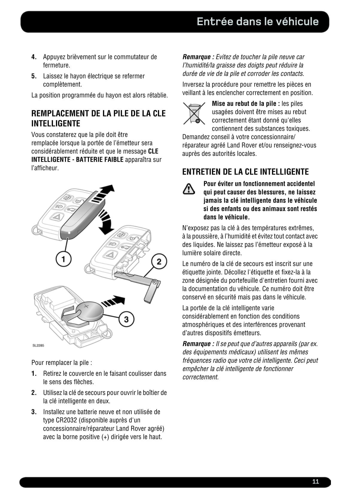 2012-2013 Land Rover Range Rover Evoque Gebruikershandleiding | Frans