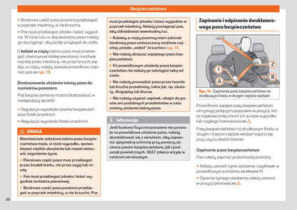 2019-2020 Seat Alhambra Owner's Manual | Polish