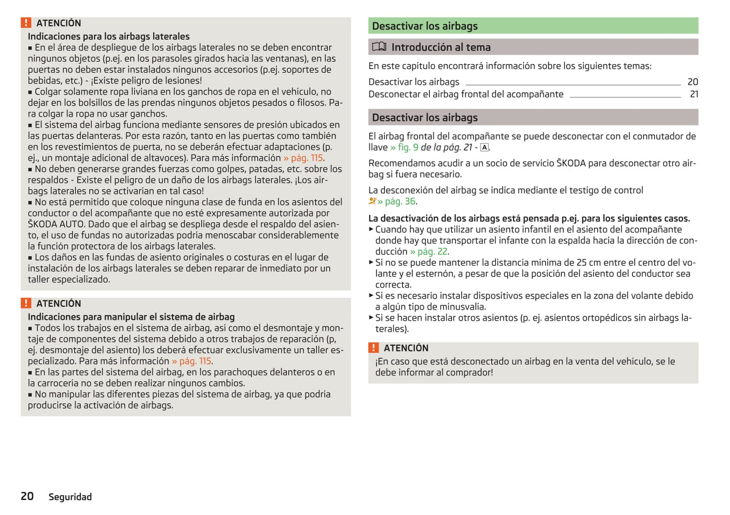 2016-2017 Skoda Citigo Owner's Manual | Spanish