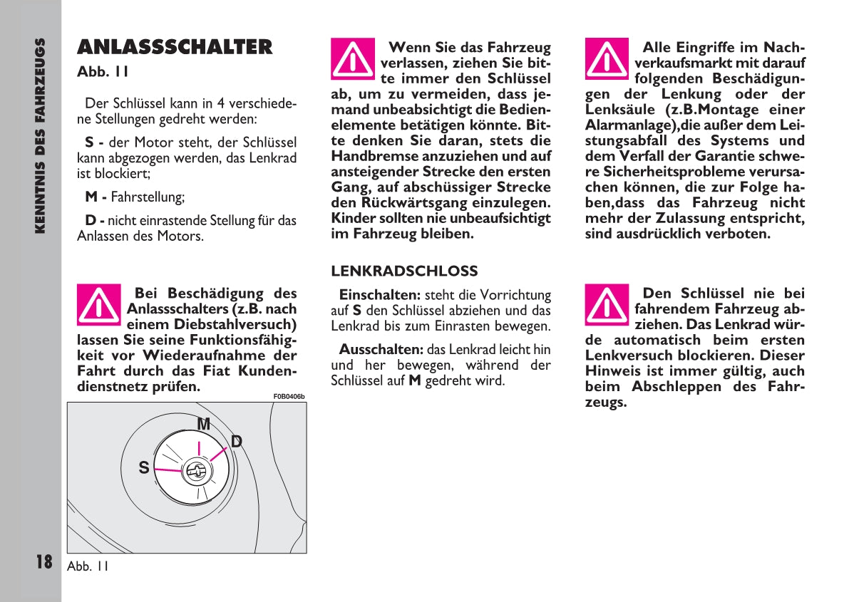 2007-2008 Fiat Ulysse Gebruikershandleiding | Duits