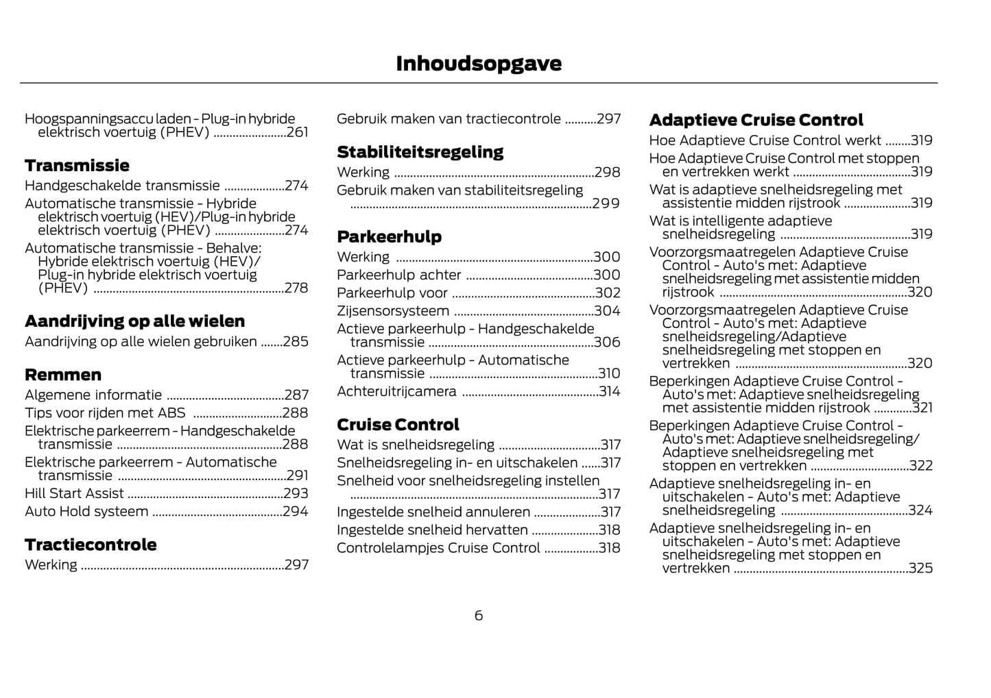 2021-2022 Ford Kuga Vignale Gebruikershandleiding | Nederlands