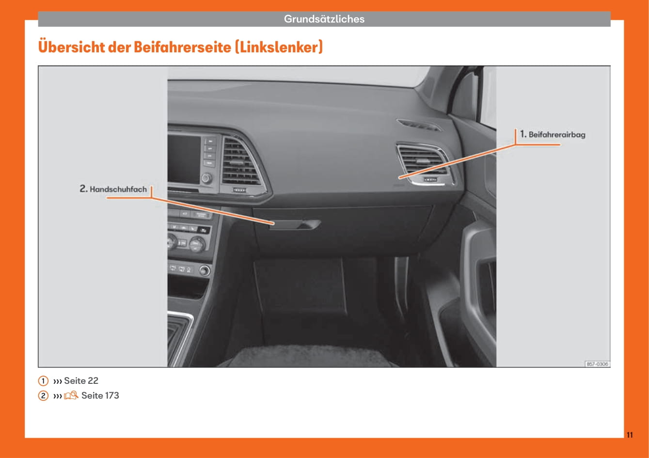 2016-2020 Seat Ateca Bedienungsanleitung | Deutsch