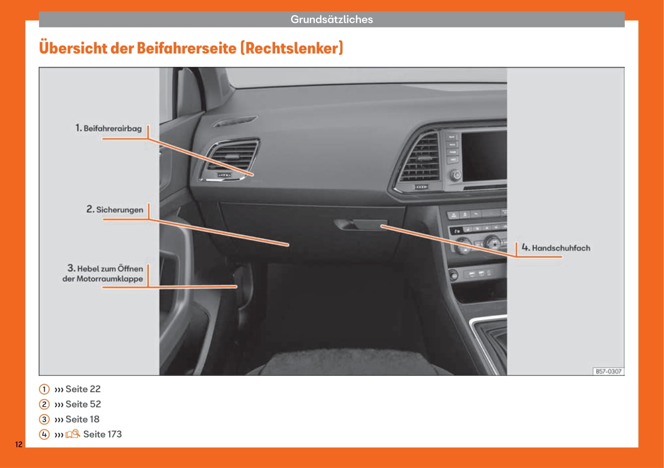 2016-2020 Seat Ateca Bedienungsanleitung | Deutsch