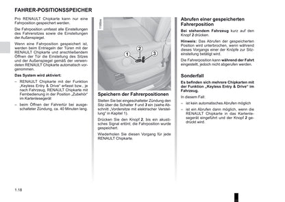 2006-2014 Renault Espace Manuel du propriétaire | Allemand