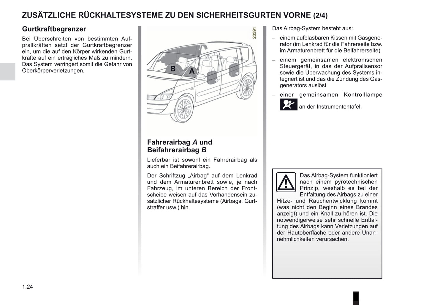 2006-2014 Renault Espace Manuel du propriétaire | Allemand