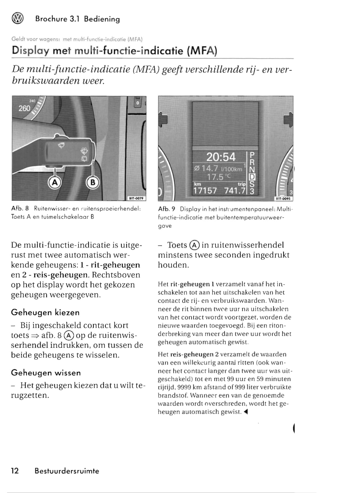 2003-2006 Volkswagen Touran Gebruikershandleiding | Nederlands