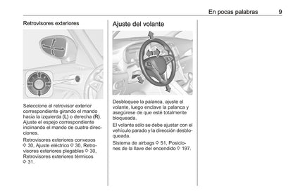 2018-2019 Opel Zafira/Zafira Tourer Manuel du propriétaire | Espagnol