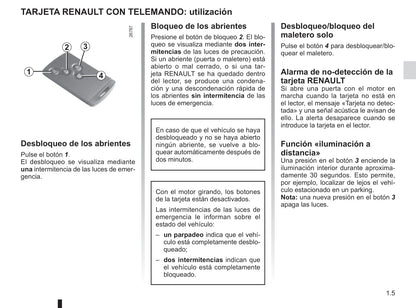 2013-2017 Renault Captur Manuel du propriétaire | Espagnol