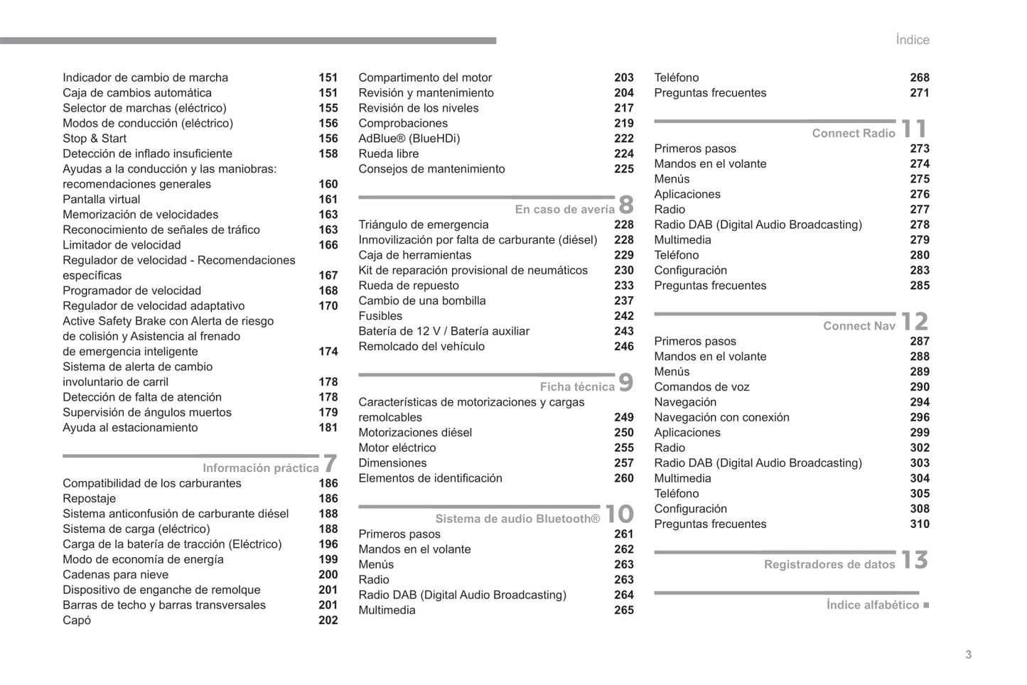 2022-2023 Fiat Scudo/Ulysse Owner's Manual | Spanish