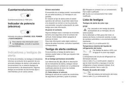 2022-2023 Fiat Scudo/Ulysse Owner's Manual | Spanish