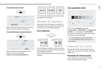 2022-2023 Fiat Scudo/Ulysse Owner's Manual | Spanish