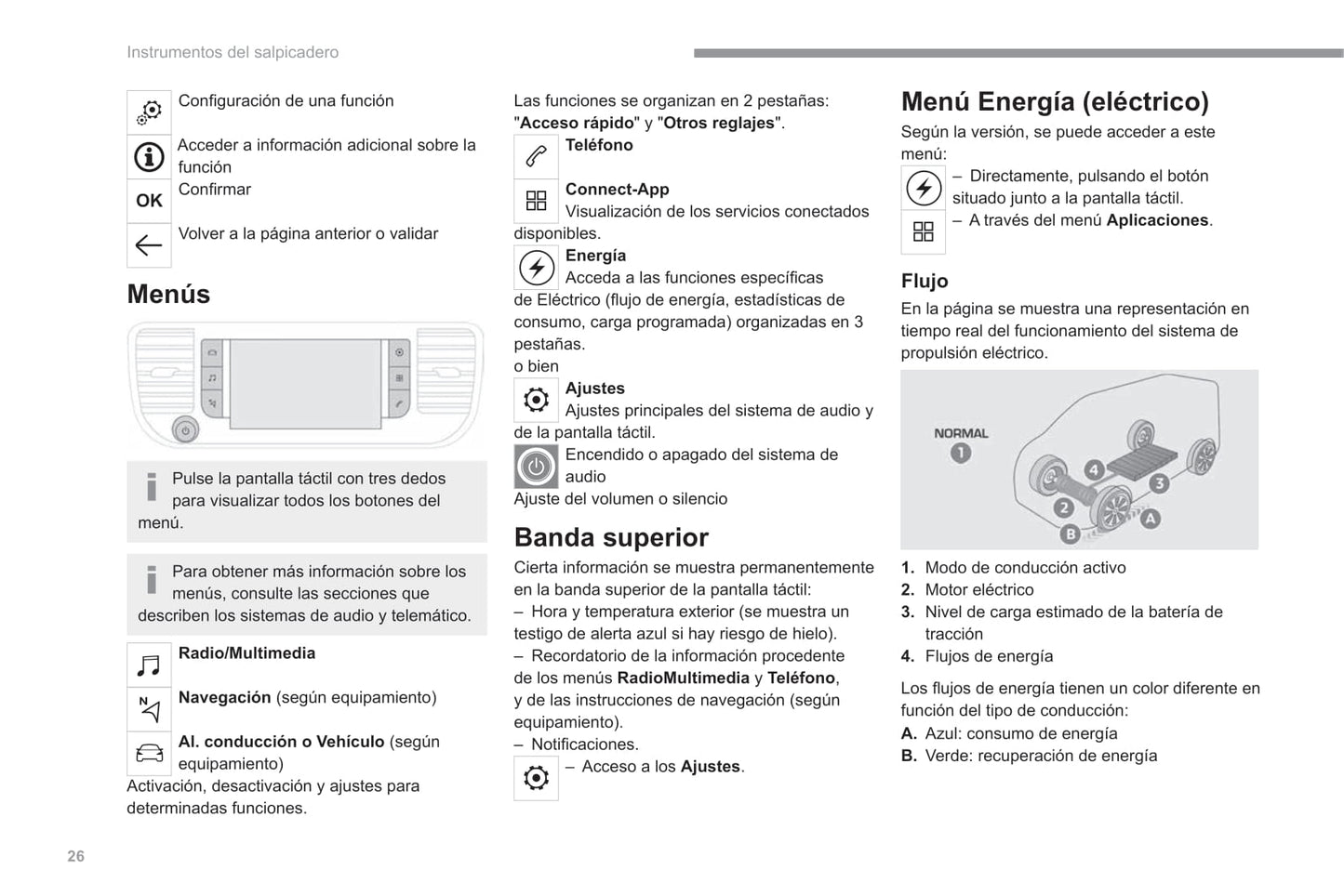 2022-2023 Fiat Scudo/Ulysse Owner's Manual | Spanish