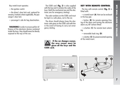 2003-2005 Alfa Romeo 156 Owner's Manual | English