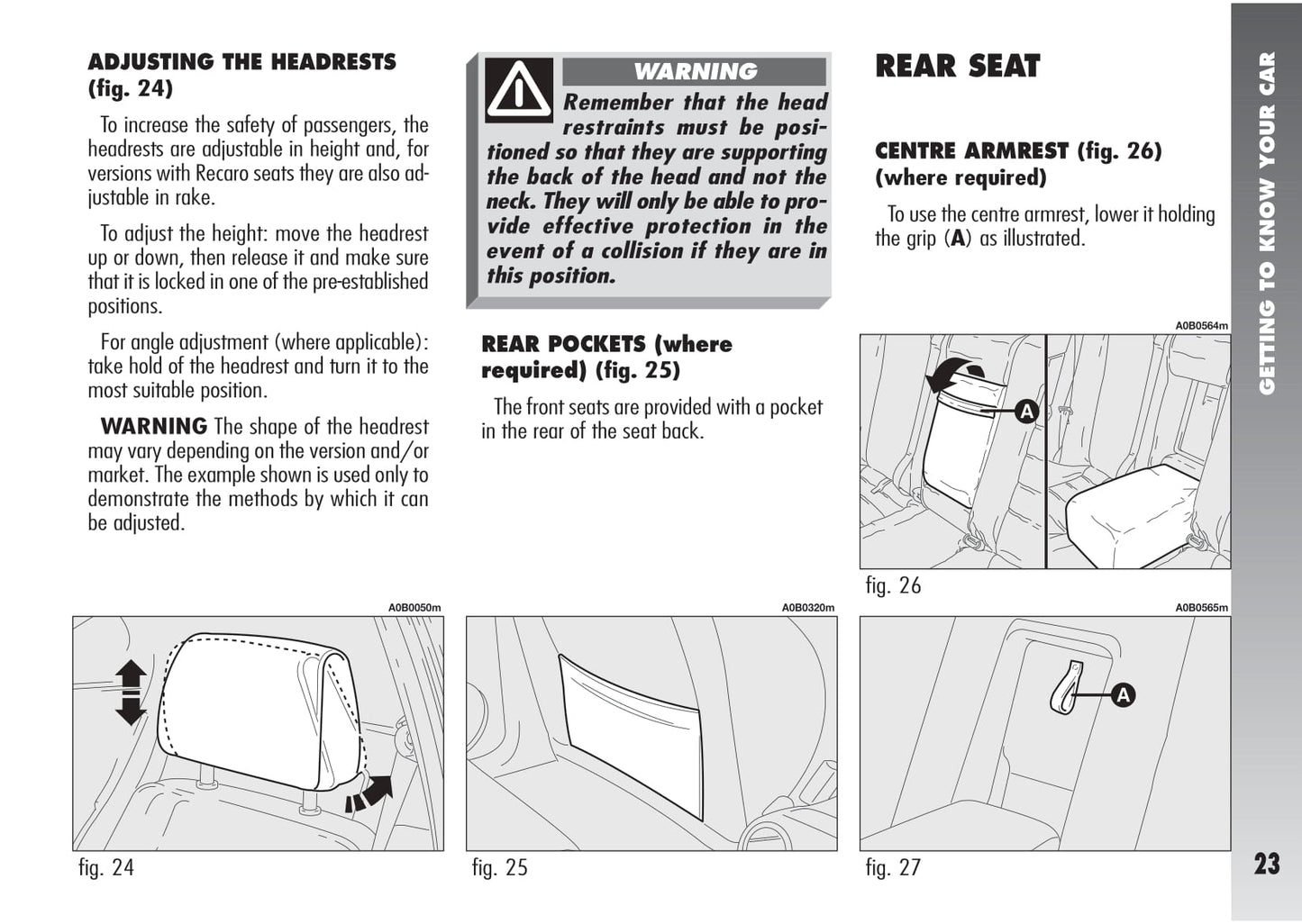 2003-2005 Alfa Romeo 156 Owner's Manual | English