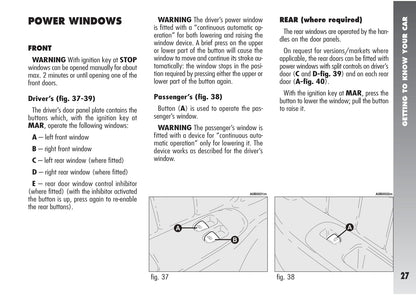 2003-2005 Alfa Romeo 156 Owner's Manual | English