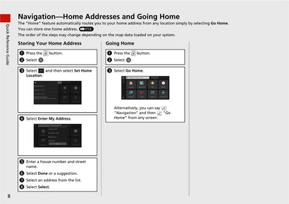 Honda Accord Navigation Owner's Manual 2019