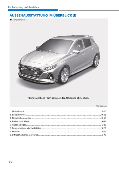 2021-2022 Hyundai i20 N Gebruikershandleiding | Duits