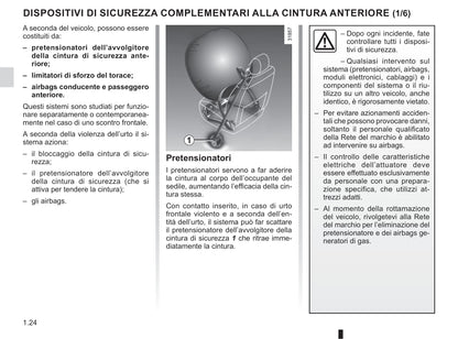 2016-2019 Renault Clio Manuel du propriétaire | Italien