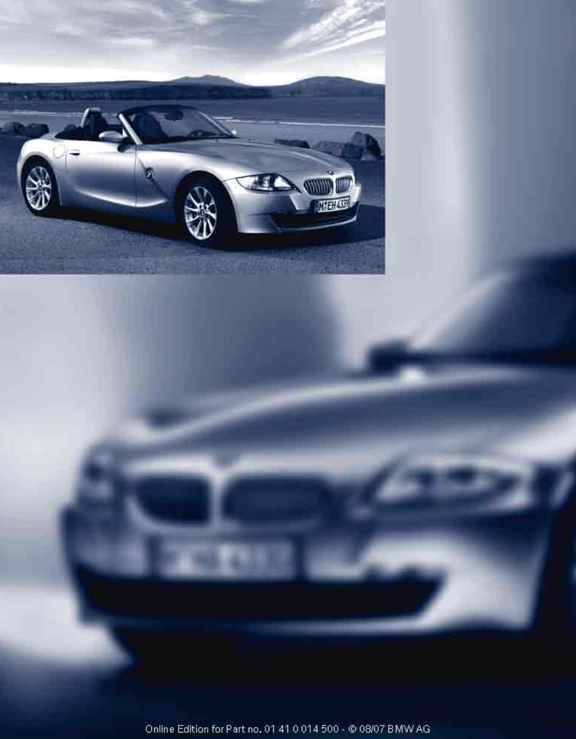 2006-2009 BMW Z4 Manuel du propriétaire | Anglais