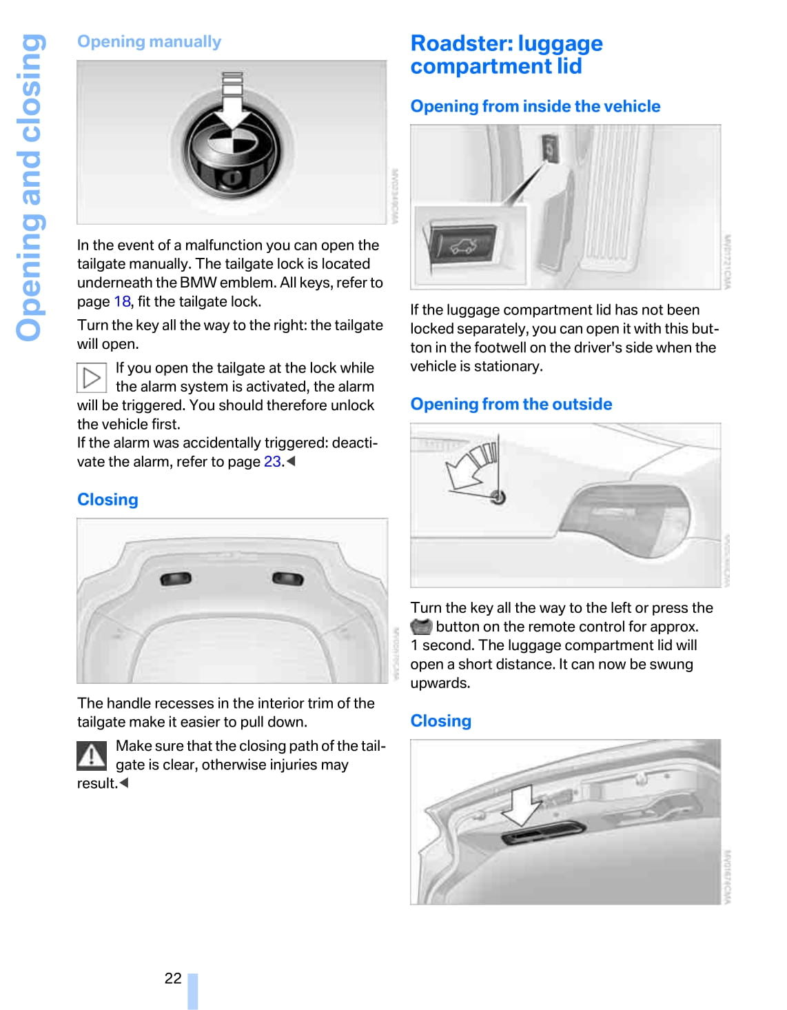 2006-2009 BMW Z4 Manuel du propriétaire | Anglais