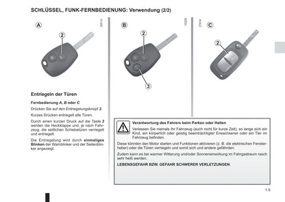 2013-2020 Renault Kangoo Manuel du propriétaire | Allemand