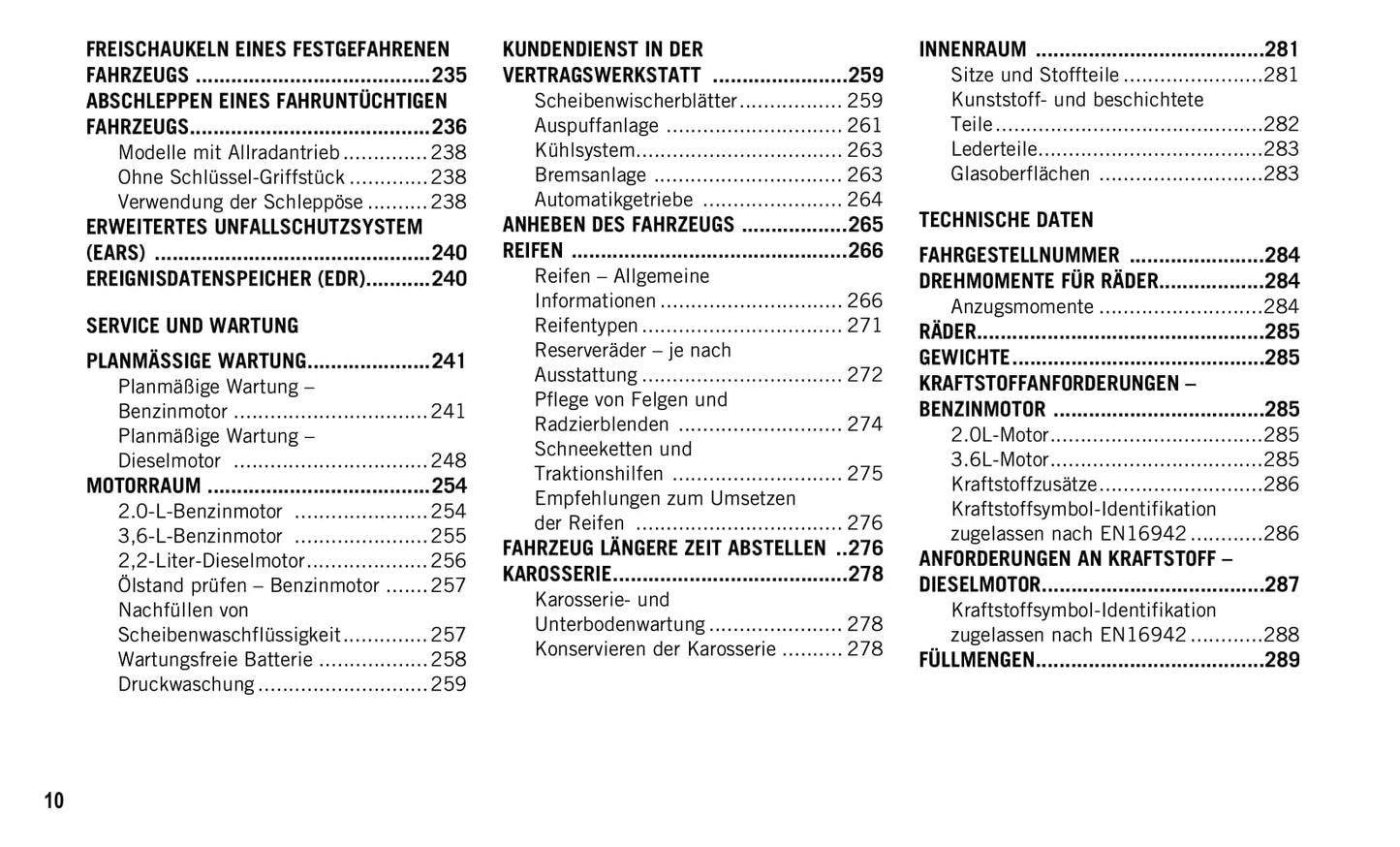 2019-2020 Jeep Wangler Bedienungsanleitung | Deutsch