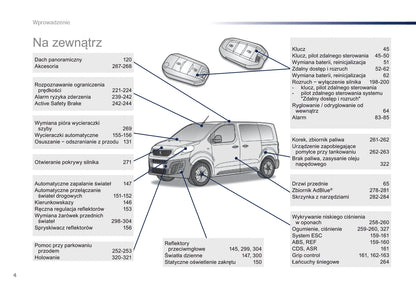 2016-2017 Peugeot Traveller Manuel du propriétaire | Polonais