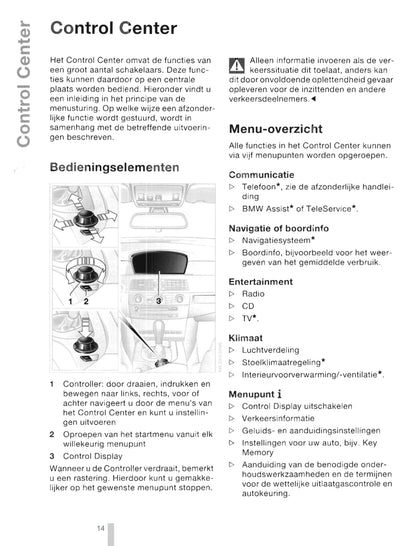 2003-2004 BMW 5 Series Gebruikershandleiding | Nederlands