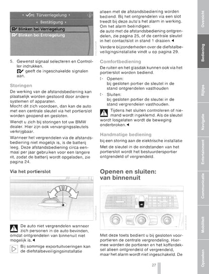 2003-2004 BMW 5 Series Gebruikershandleiding | Nederlands