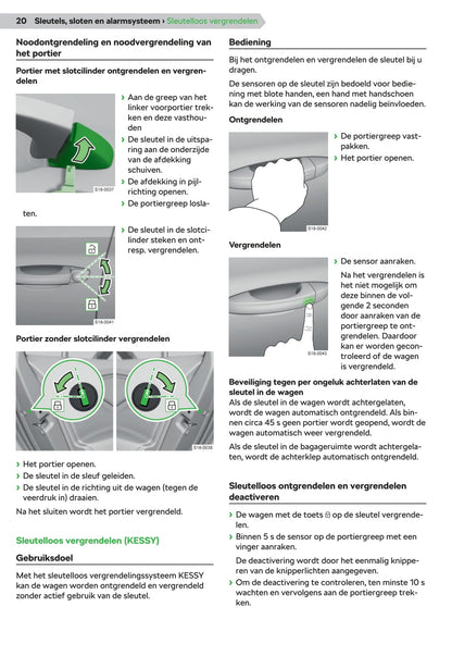 2019-2021 Skoda Scala Gebruikershandleiding | Nederlands