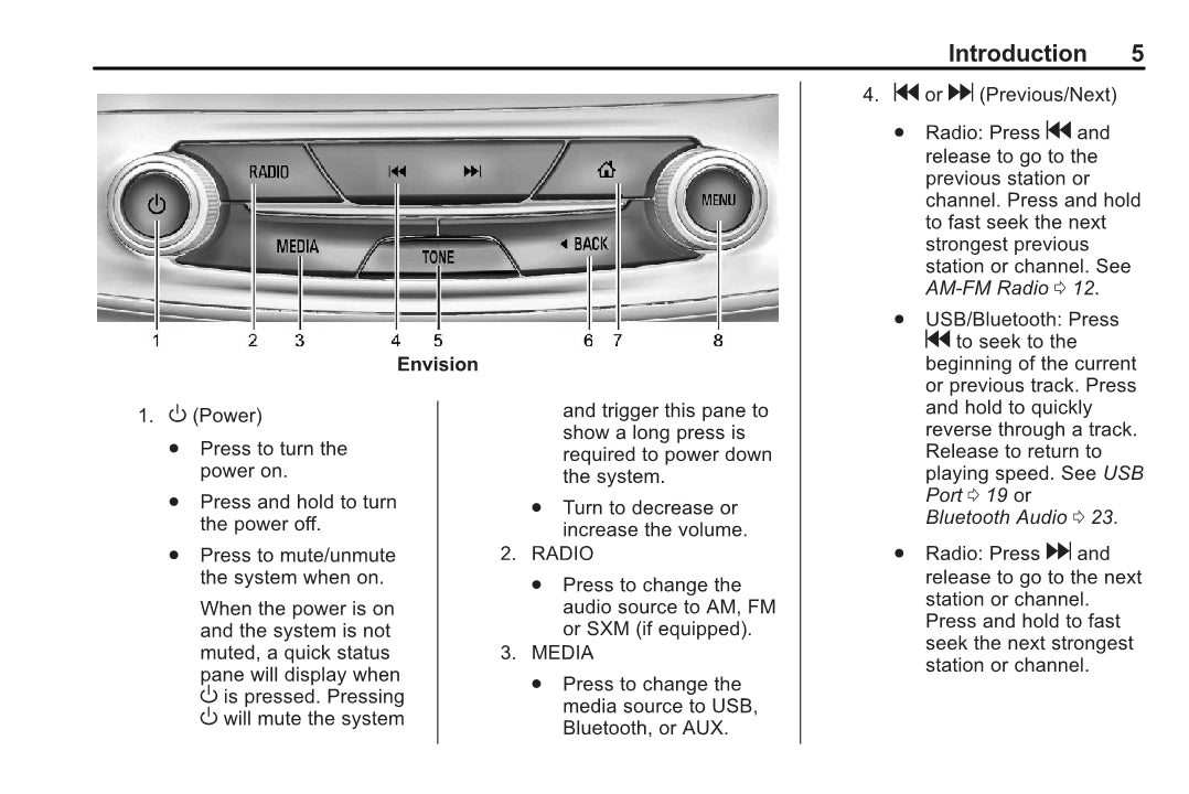 Buick Infotainment System Bedienungsanleitung 2020