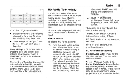 Buick Infotainment System Bedienungsanleitung 2020