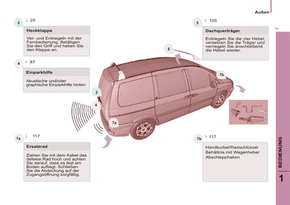 2013-2014 Citroën C8 Gebruikershandleiding | Duits