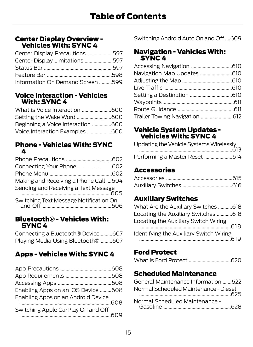 2022 Ford Super Duty Manuel du propriétaire | Anglais