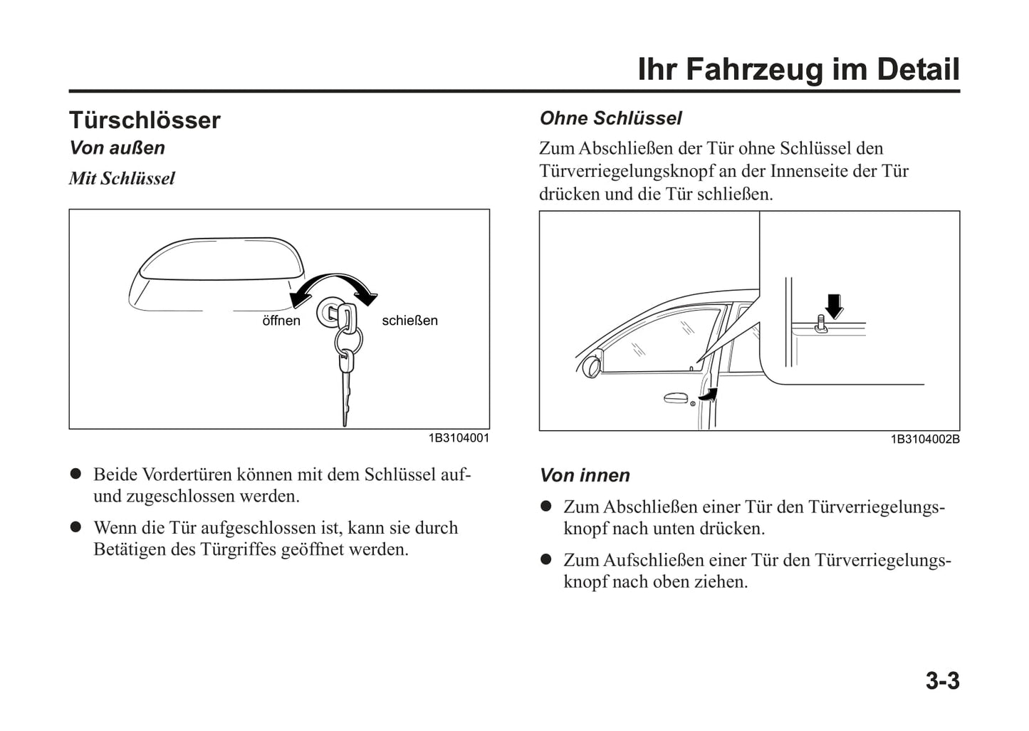 2004-2005 Kia Rio Owner's Manual | German