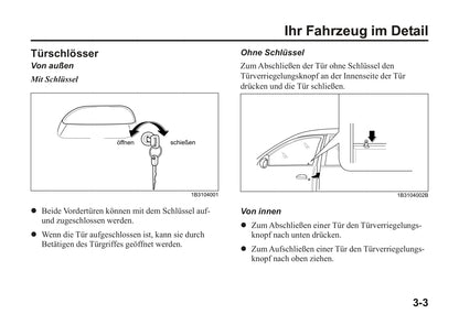 2004-2005 Kia Rio Owner's Manual | German