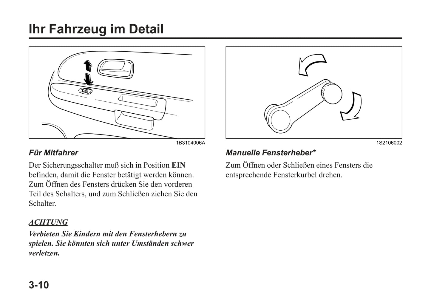 2004-2005 Kia Rio Owner's Manual | German