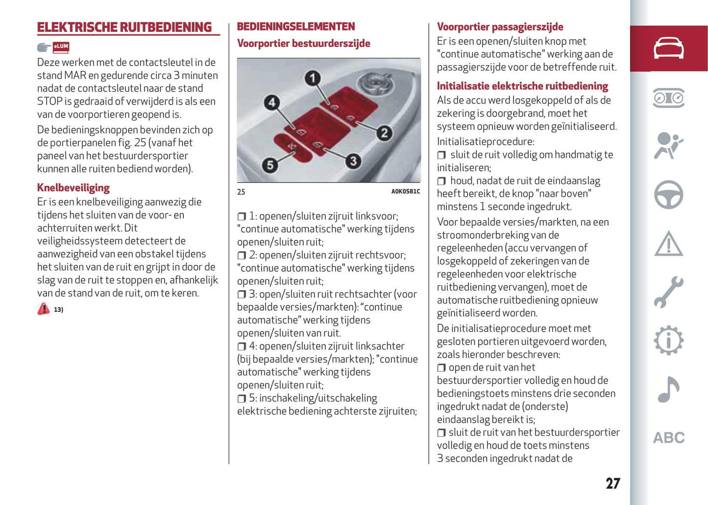 2016-2023 Alfa Romeo Giulietta Gebruikershandleiding | Nederlands