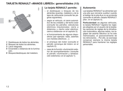 2012-2015 Renault Espace Manuel du propriétaire | Espagnol