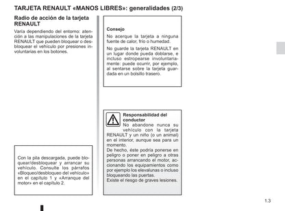 2012-2015 Renault Espace Manuel du propriétaire | Espagnol