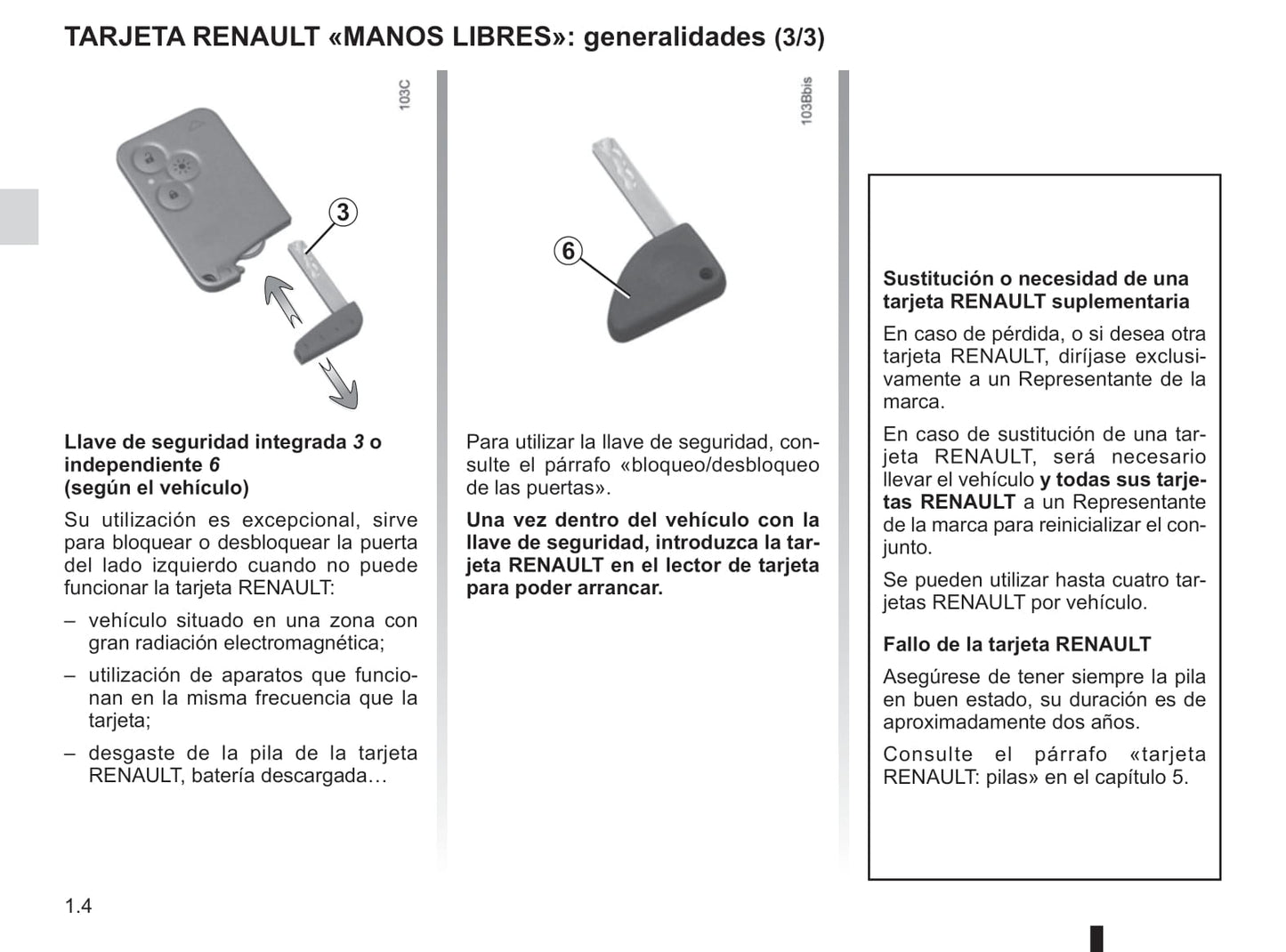 2012-2015 Renault Espace Manuel du propriétaire | Espagnol