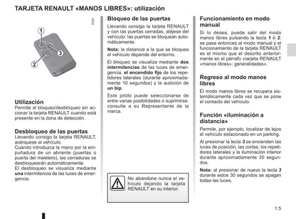 2012-2015 Renault Espace Manuel du propriétaire | Espagnol