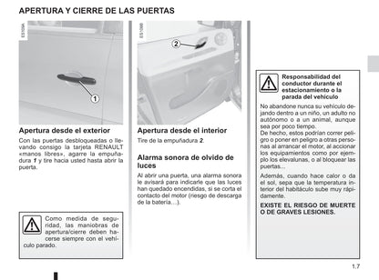 2012-2015 Renault Espace Manuel du propriétaire | Espagnol